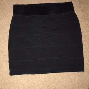 Black skirt
